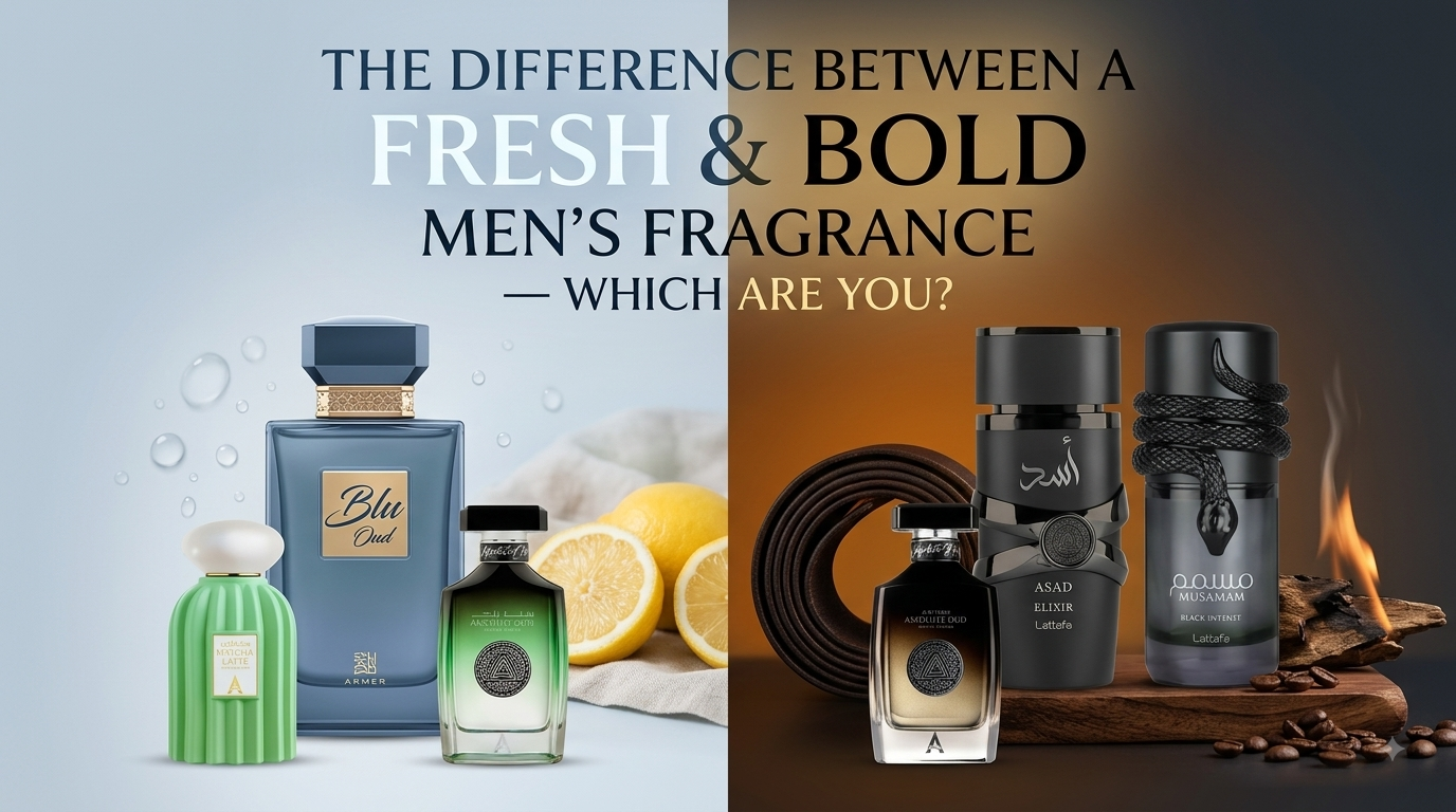 The Difference Between a "Fresh" and a "Bold" Men's Fragrance — Which Are You?