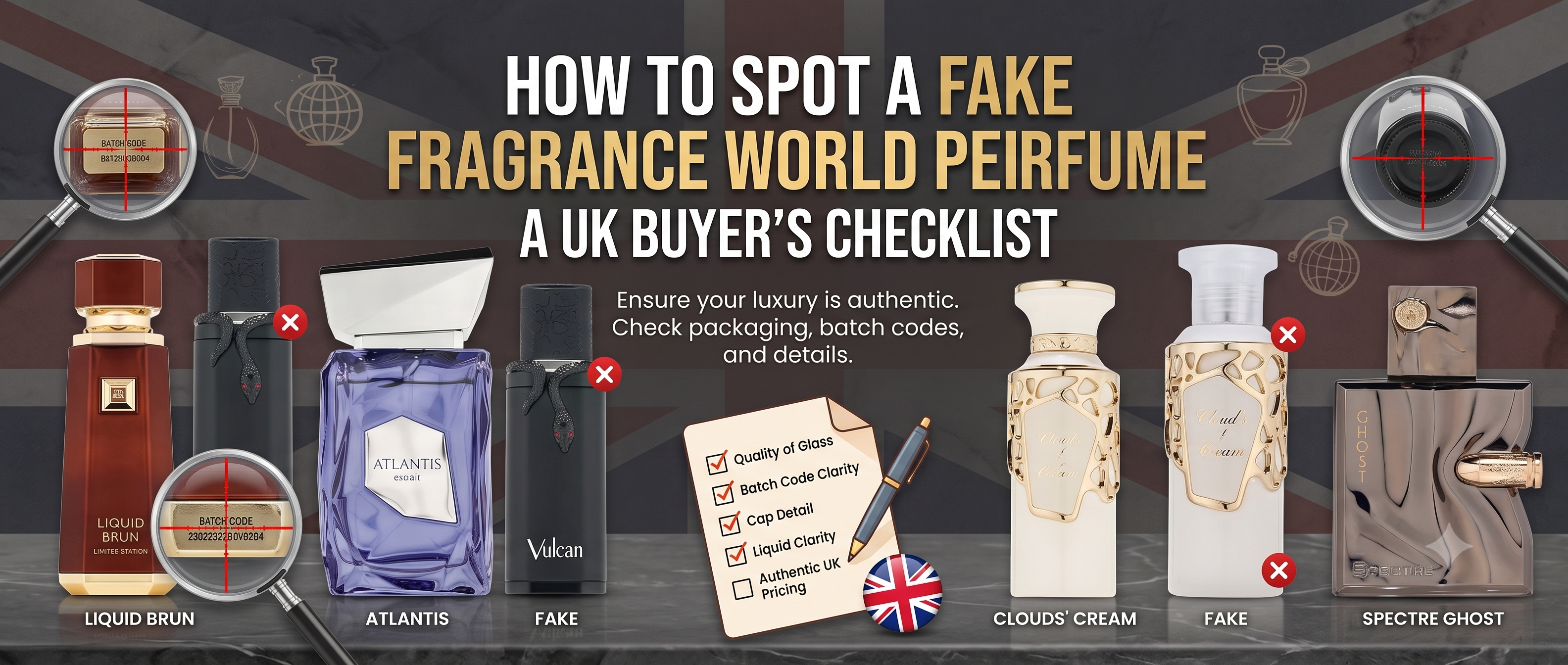 How to Spot a Fake Fragrance World Perfume: A UK Buyer's Checklist