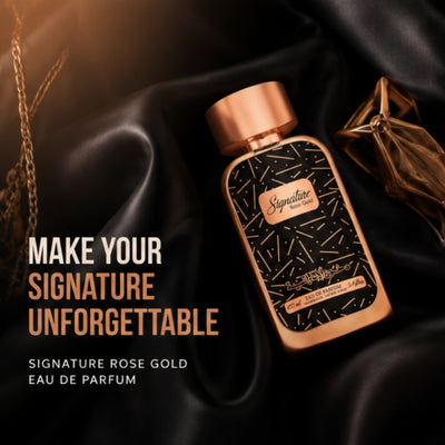 Signature Rose Gold (Saffron, Rose & Vanilla) by Dkhoni EDP 100ml