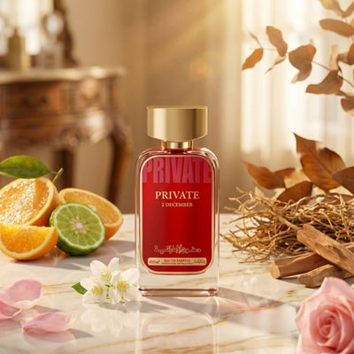 Private December 2 (Fresh Citrus, Vanilla & Vetiver) by Dkhoni EDP 100ml