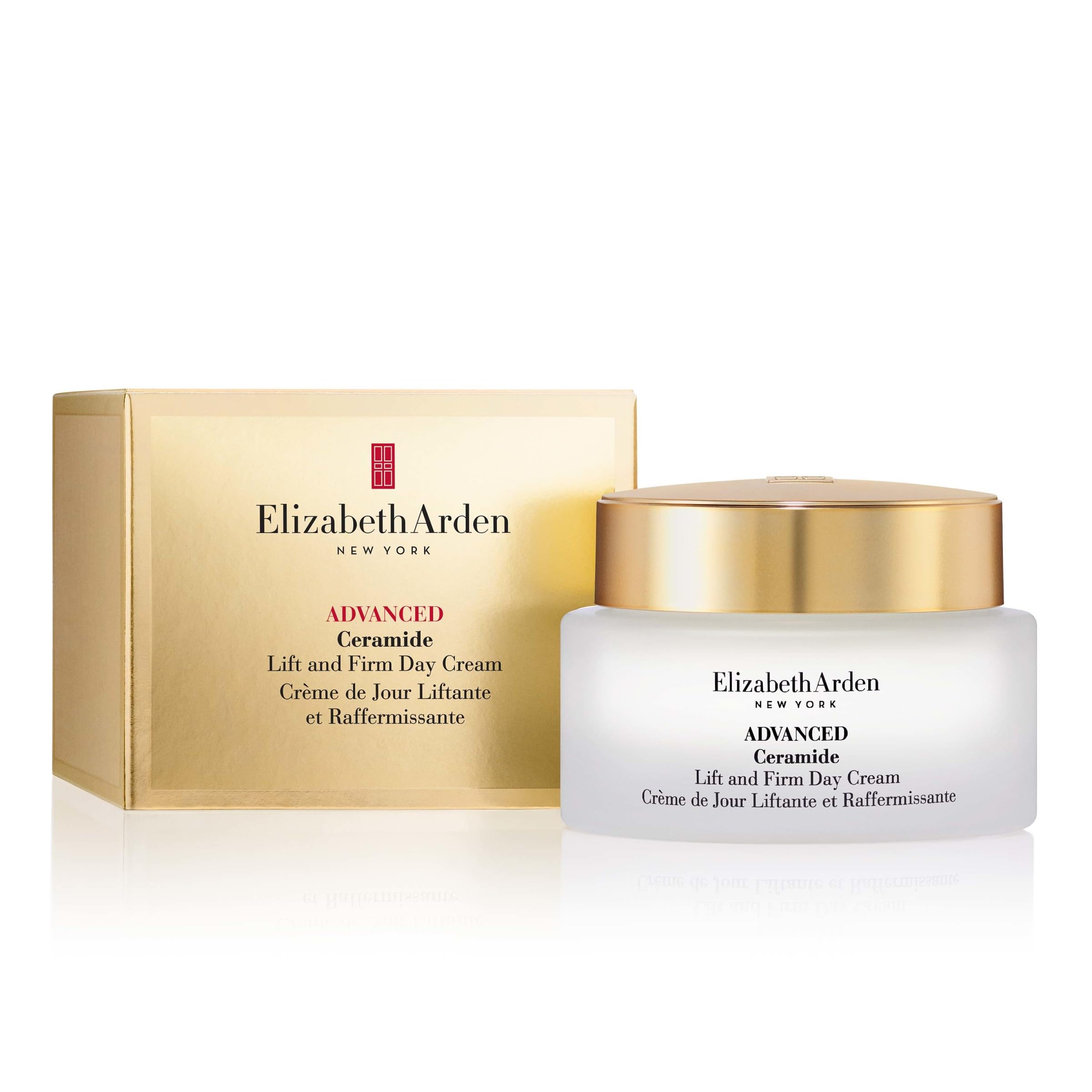 Elizabeth Arden Advanced Ceramide Lift and Firm Face Cream, Hydrating Moisturizer for Day or Night, Infused with Peptides, 1.7 fl oz