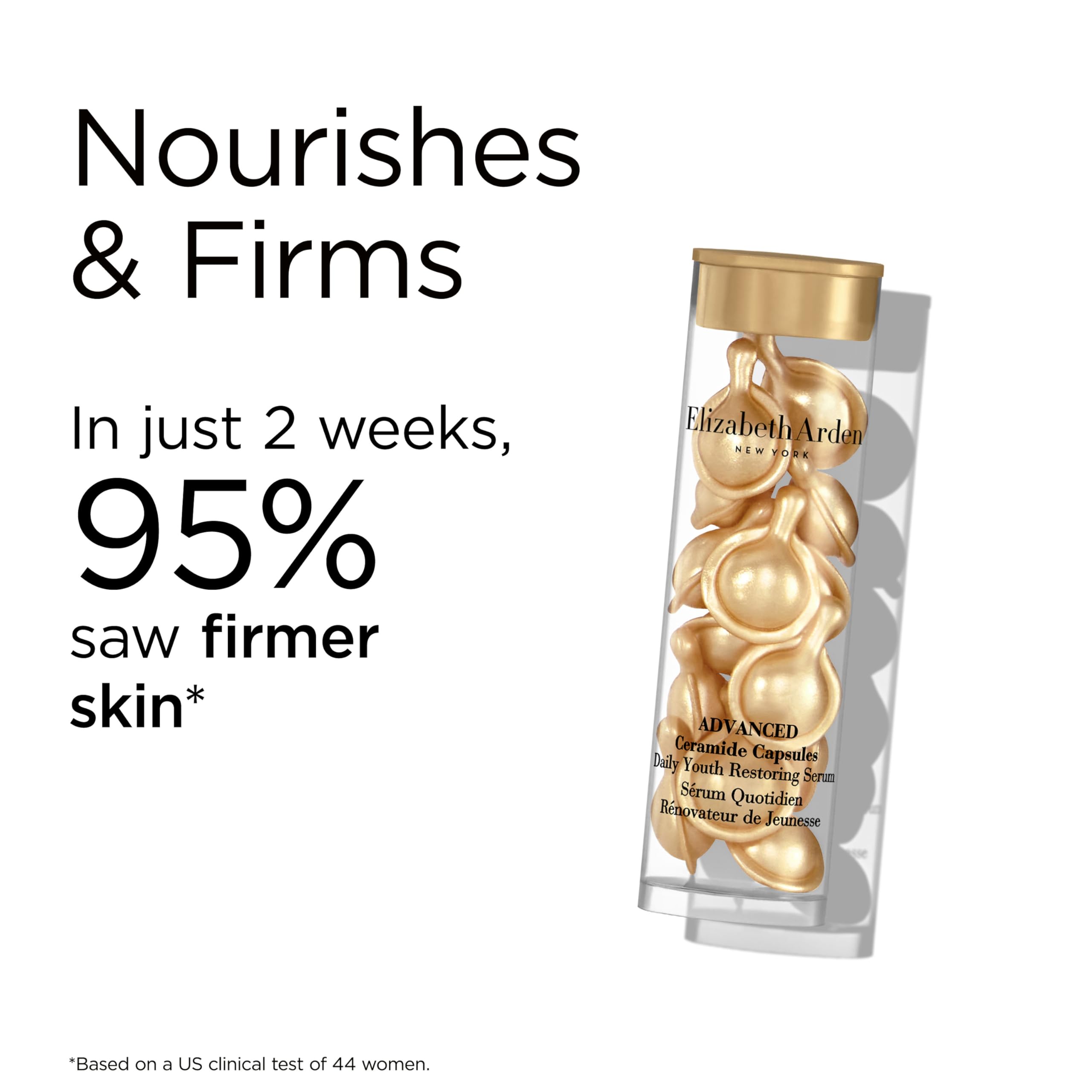 Elizabeth Arden Advanced Ceramide Lift and Firm Face Cream, Hydrating Moisturizer for Day or Night, Infused with Peptides, 1.7 fl oz