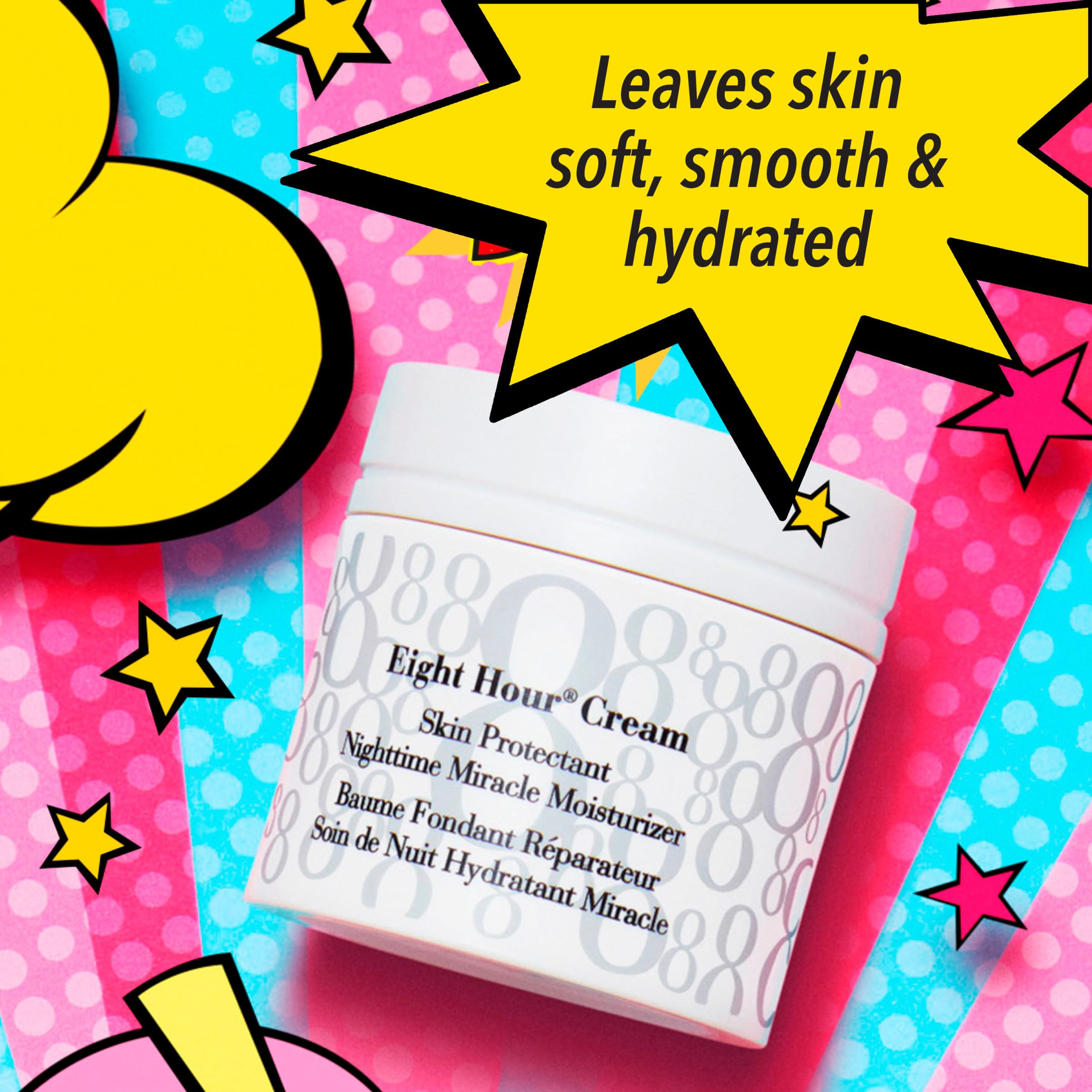 Elizabeth Arden Eight Hour Cream, All-Over Miracle Oil, For Face, Body & Hair, 3.4 Oz