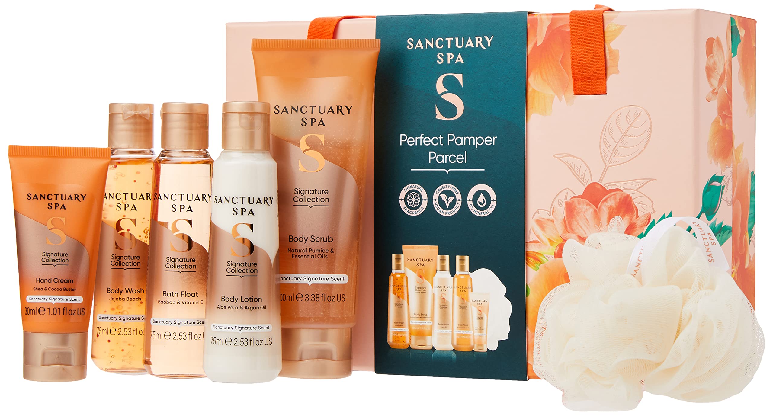 Gift Set Perfect Pamper Parcel Gift For Women, Birthday, Christmas, Vegan and Cruelty Free 355 ml