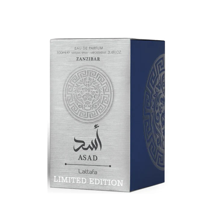 Asad Zanzibar Limited Edition Perfume EDP 100ml Lattafa