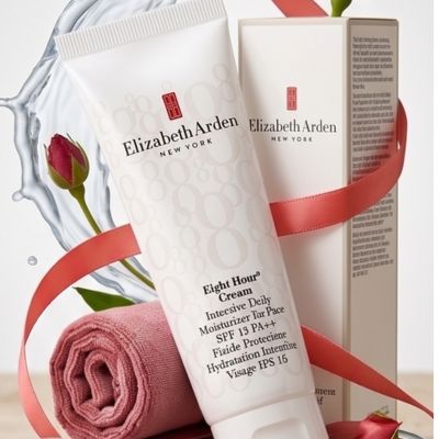 Elizabeth Arden Aloe Vera Eight Hour Cream, Intensive Daily Face Cream Moisturizer SPF15, 50 ml (Pack of 1)
